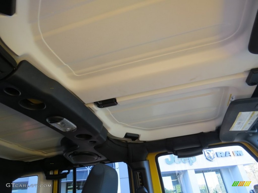 2011 Wrangler Unlimited Sport 4x4 - Detonator Yellow / Black photo #20