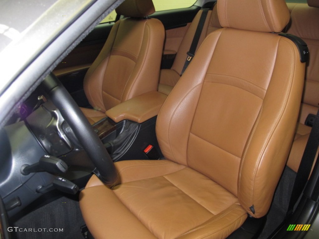 2008 3 Series 328xi Coupe - Sparkling Graphite Metallic / Saddle Brown/Black photo #12