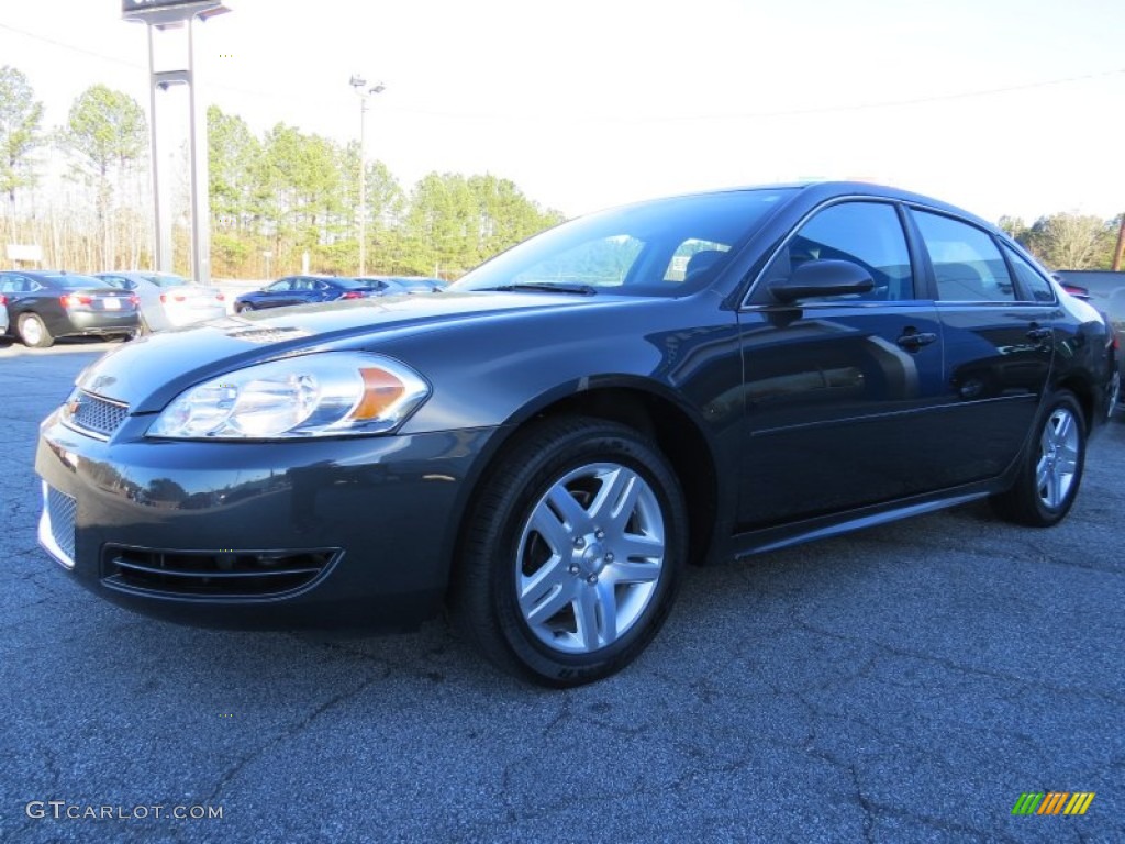 2012 Impala LT - Ashen Gray Metallic / Ebony photo #3