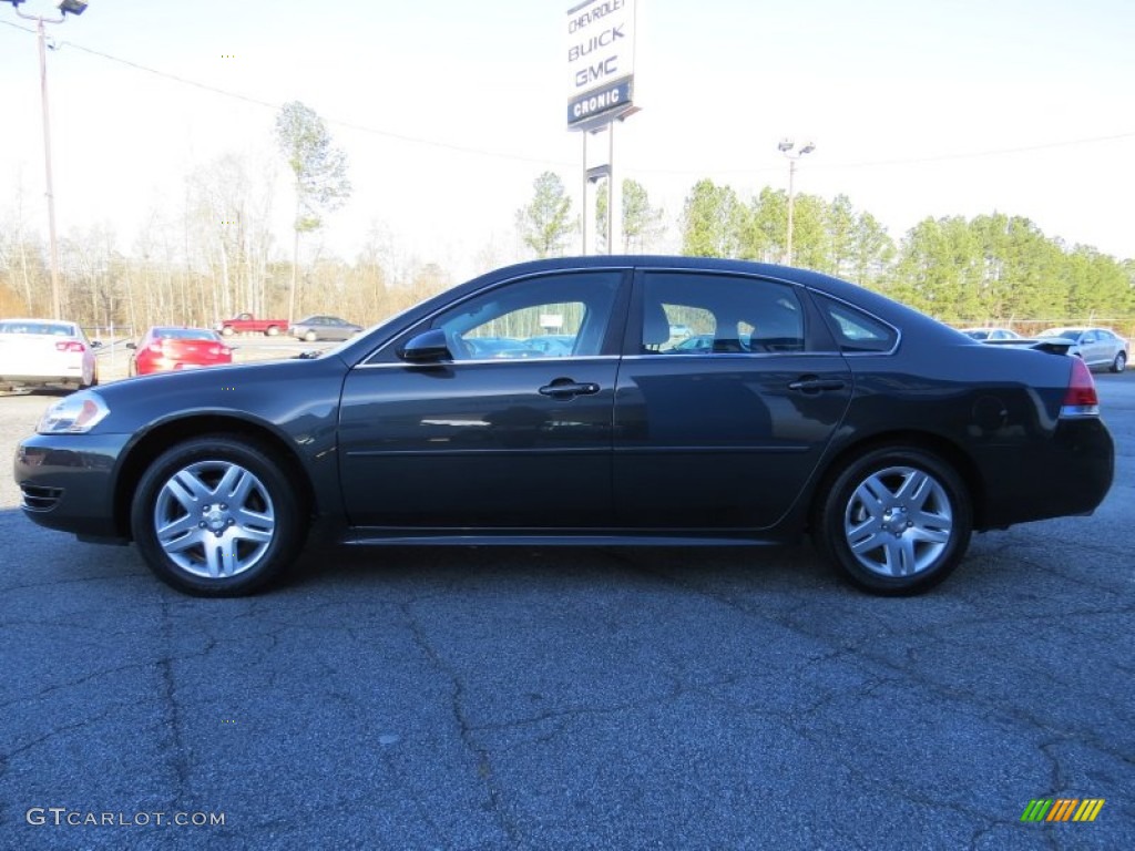 2012 Impala LT - Ashen Gray Metallic / Ebony photo #4