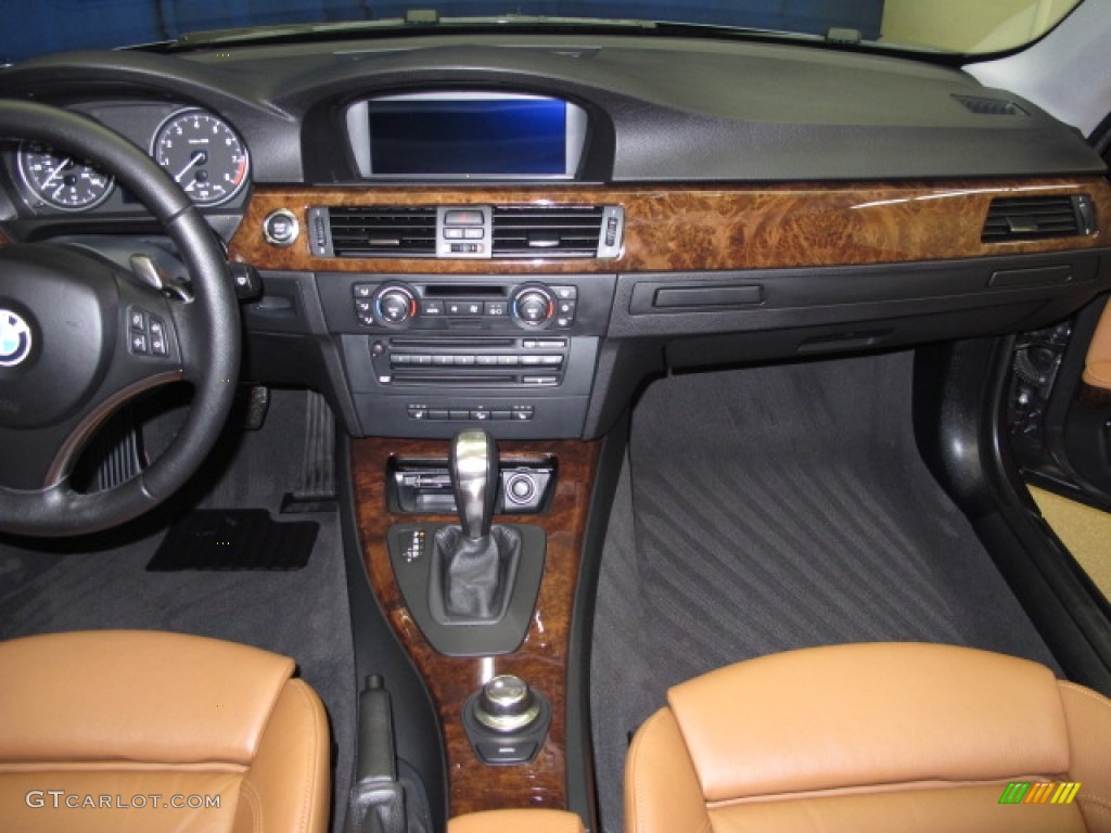 2008 3 Series 328xi Coupe - Sparkling Graphite Metallic / Saddle Brown/Black photo #18