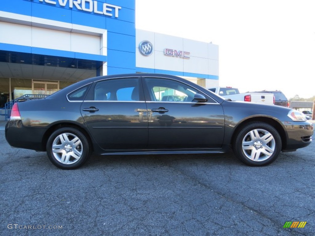 2012 Impala LT - Ashen Gray Metallic / Ebony photo #8