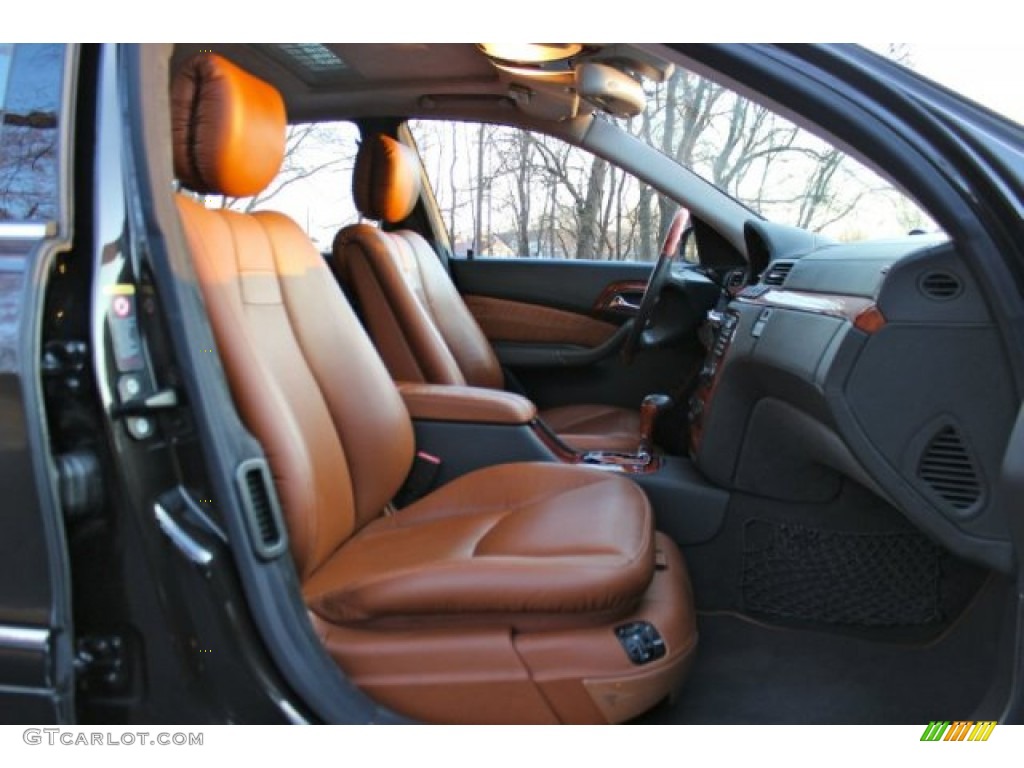 2002 S 600 Sedan - designo Mocha Black Metallic / Light Brown photo #29