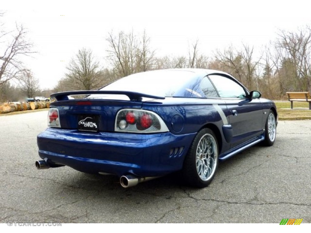 1997 Mustang GT Coupe - Moonlight Blue Metallic / Medium Graphite photo #6