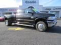 Black - 3500 Laramie Limited Crew Cab 4x4 Dually Photo No. 1