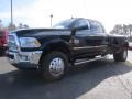 Front 3/4 View of 2014 3500 Laramie Limited Crew Cab 4x4 Dually