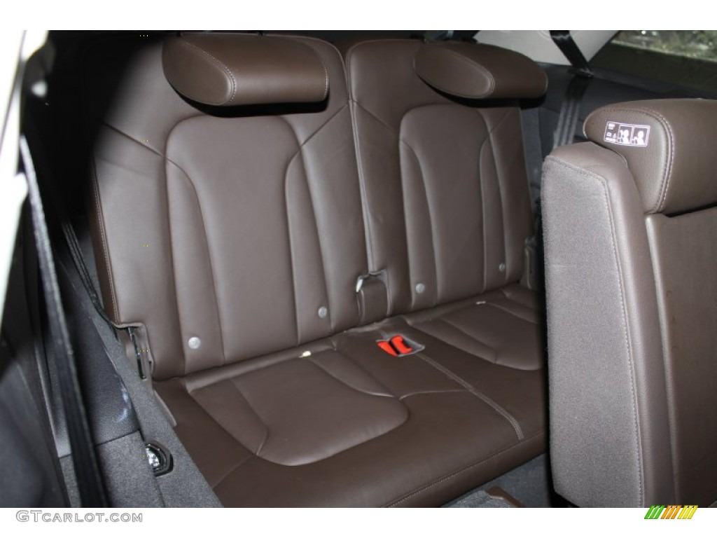 2012 Audi Q7 3.0 TFSI quattro Rear Seat Photo #90013823