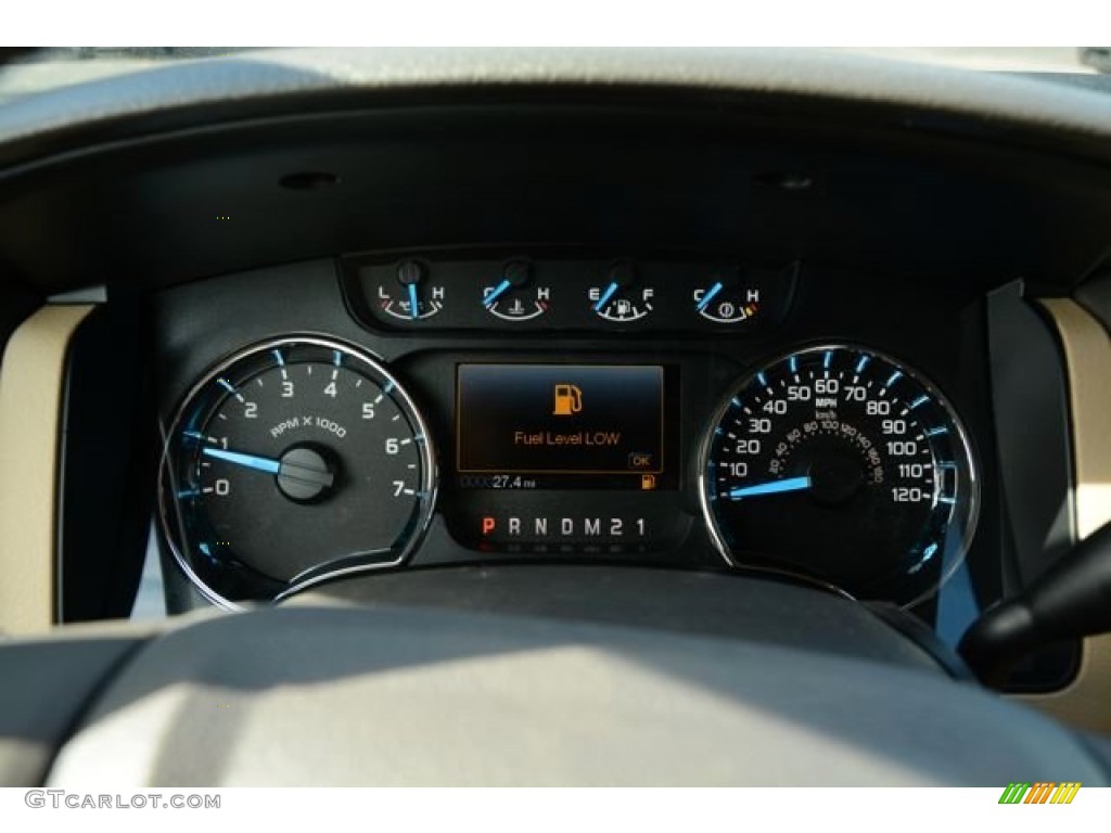 2014 Ford F150 XLT SuperCab Gauges Photo #90014762