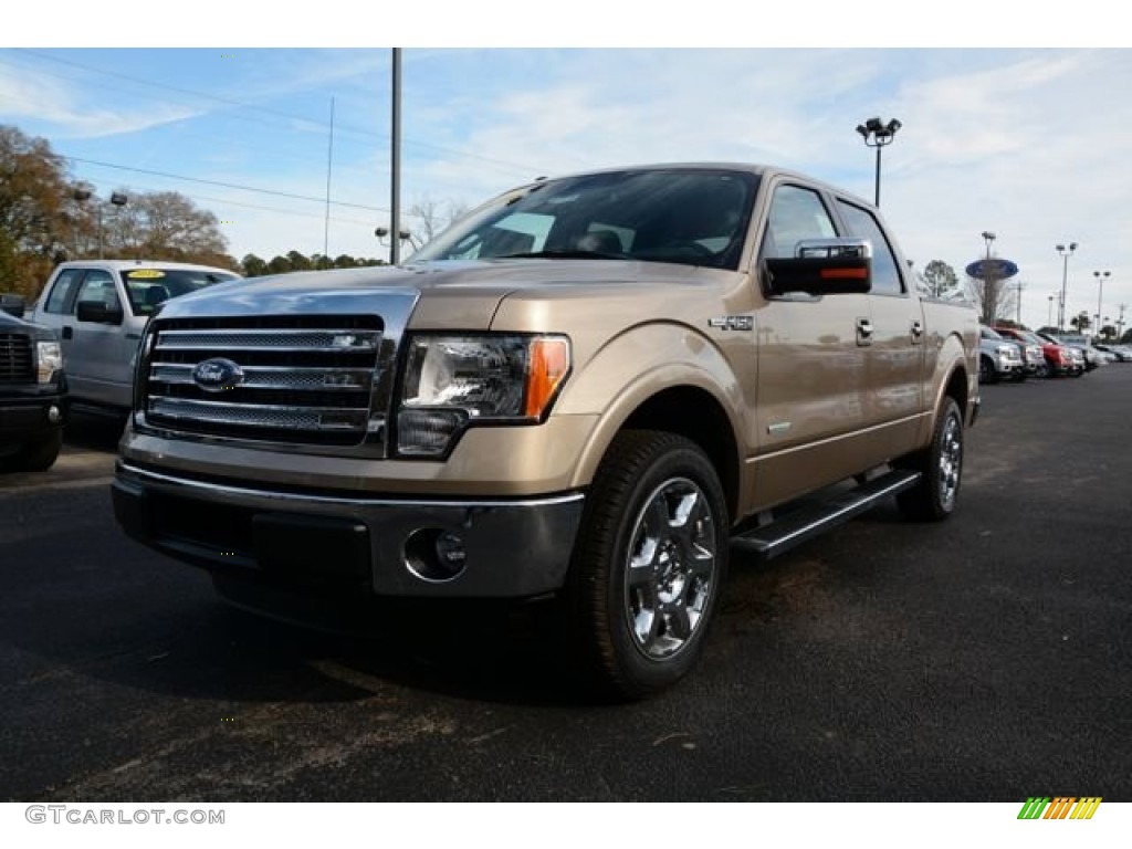 2014 F150 Lariat SuperCrew - Pale Adobe / Pale Adobe photo #1