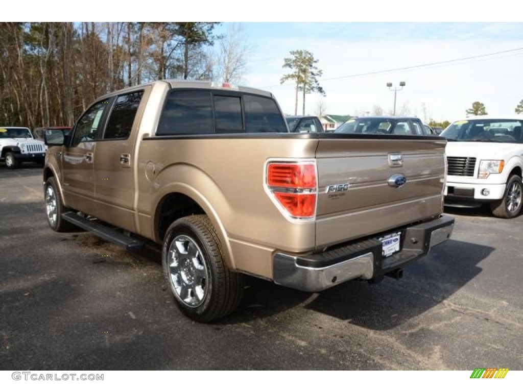 2014 F150 Lariat SuperCrew - Pale Adobe / Pale Adobe photo #7