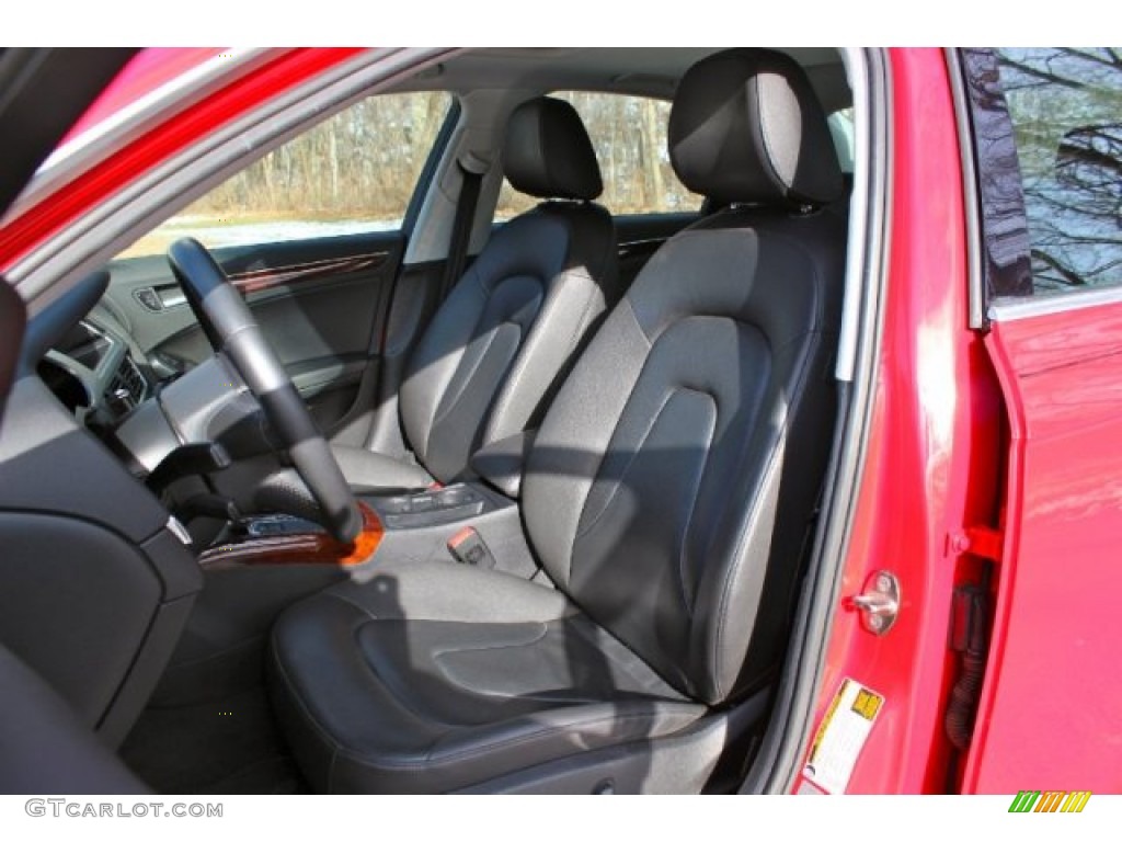 2009 A4 2.0T Premium quattro Sedan - Brilliant Red / Black photo #21