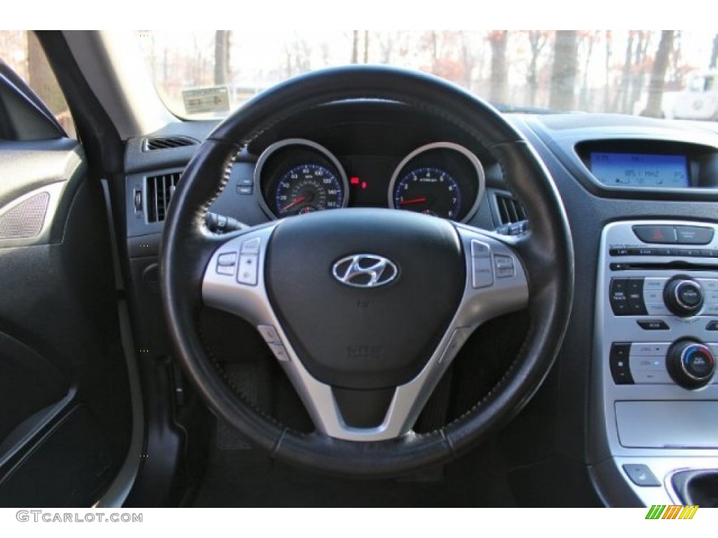 2010 Genesis Coupe 3.8 Track - Karussell White / Brown photo #7
