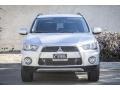 2012 Cool Silver Metallic Mitsubishi Outlander SE  photo #2