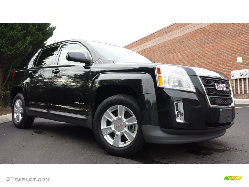 Onyx Black 2011 GMC Terrain SLE Exterior Photo #90017590