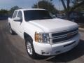 2012 Summit White Chevrolet Silverado 1500 LTZ Crew Cab 4x4  photo #1