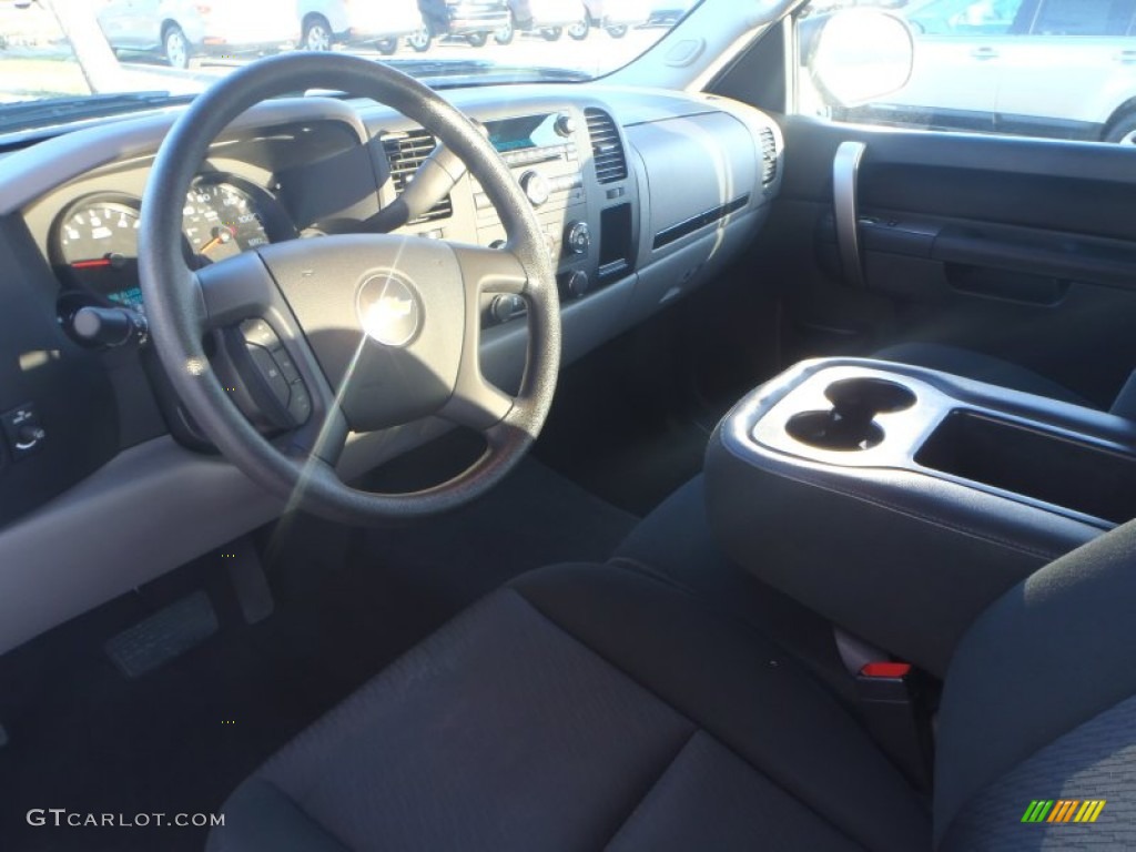 2012 Silverado 1500 LS Crew Cab - Summit White / Dark Titanium photo #12