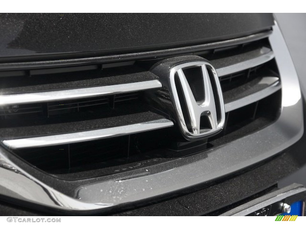 2014 Accord Touring Sedan - Crystal Black Pearl / Black photo #9