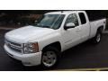 Summit White - Silverado 1500 LTZ Extended Cab 4x4 Photo No. 9