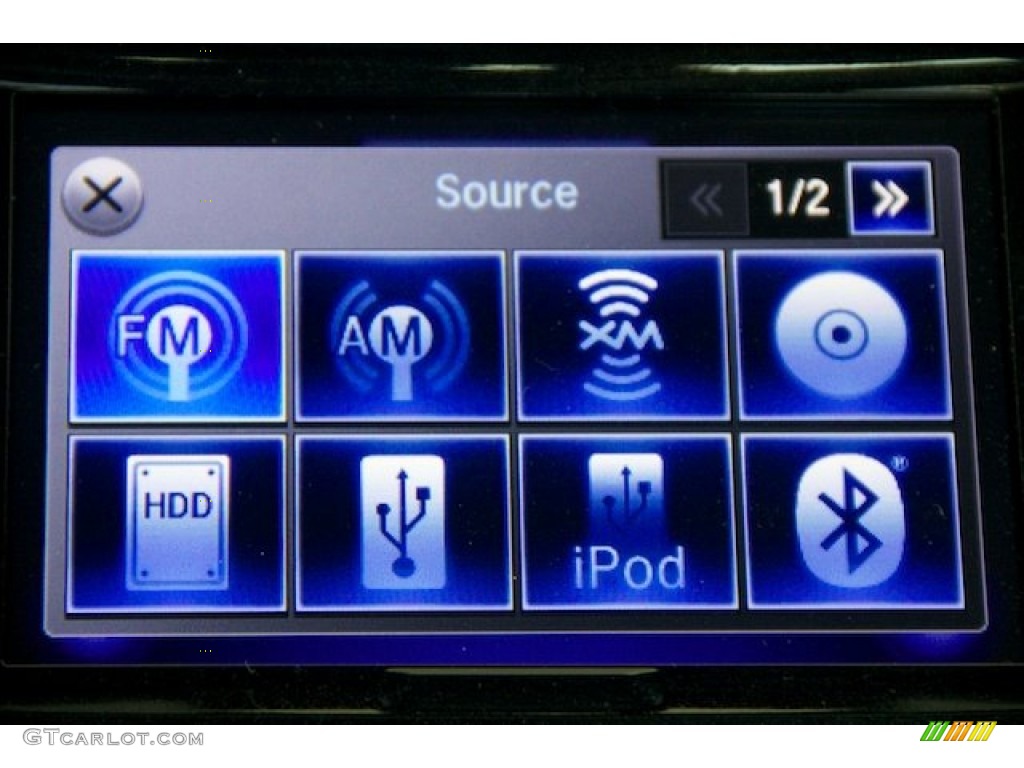2014 Accord Touring Sedan - Crystal Black Pearl / Black photo #22
