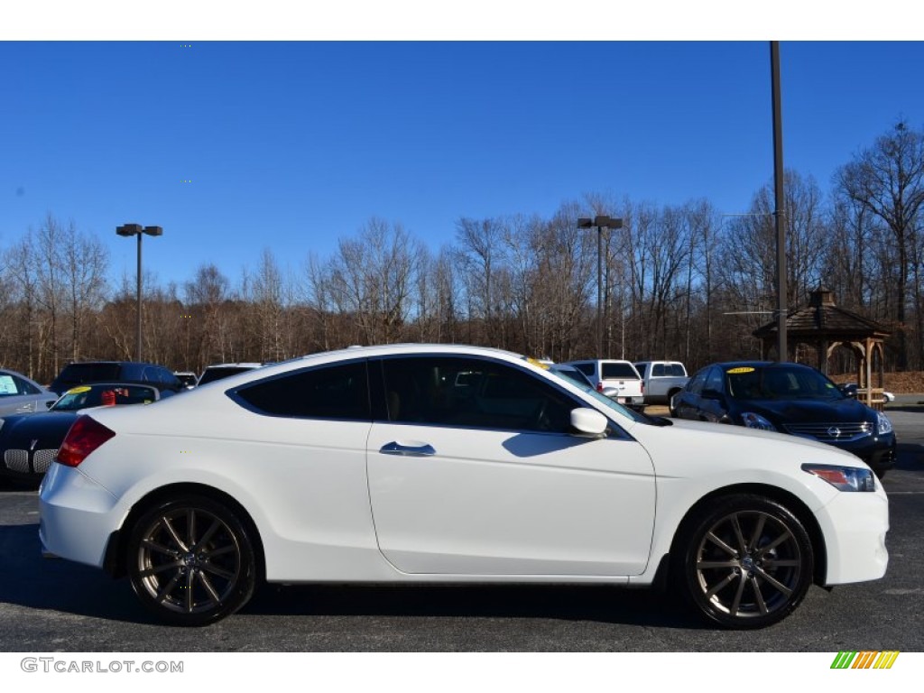 Taffeta White 2011 Honda Accord EX-L V6 Coupe Exterior Photo #90019570