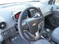 2014 Chevrolet Sonic Dark Pewter/Dark Titanium Interior Steering Wheel Photo