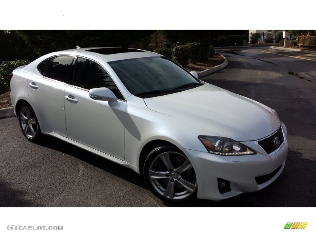 Glacier Frost Mica 2011 Lexus IS 350 Exterior Photo #90021274