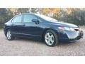 2007 Royal Blue Pearl Honda Civic EX Sedan  photo #2