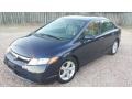 2007 Royal Blue Pearl Honda Civic EX Sedan  photo #5