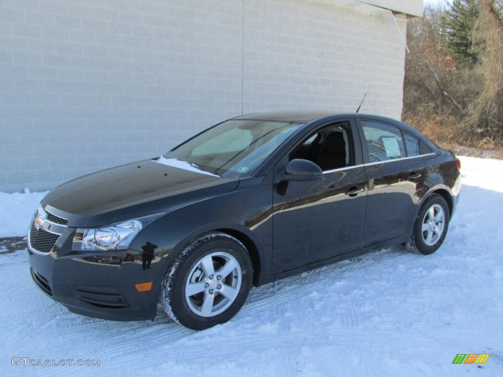 2014 Cruze LT - Black Granite Metallic / Jet Black/Sport Red photo #1