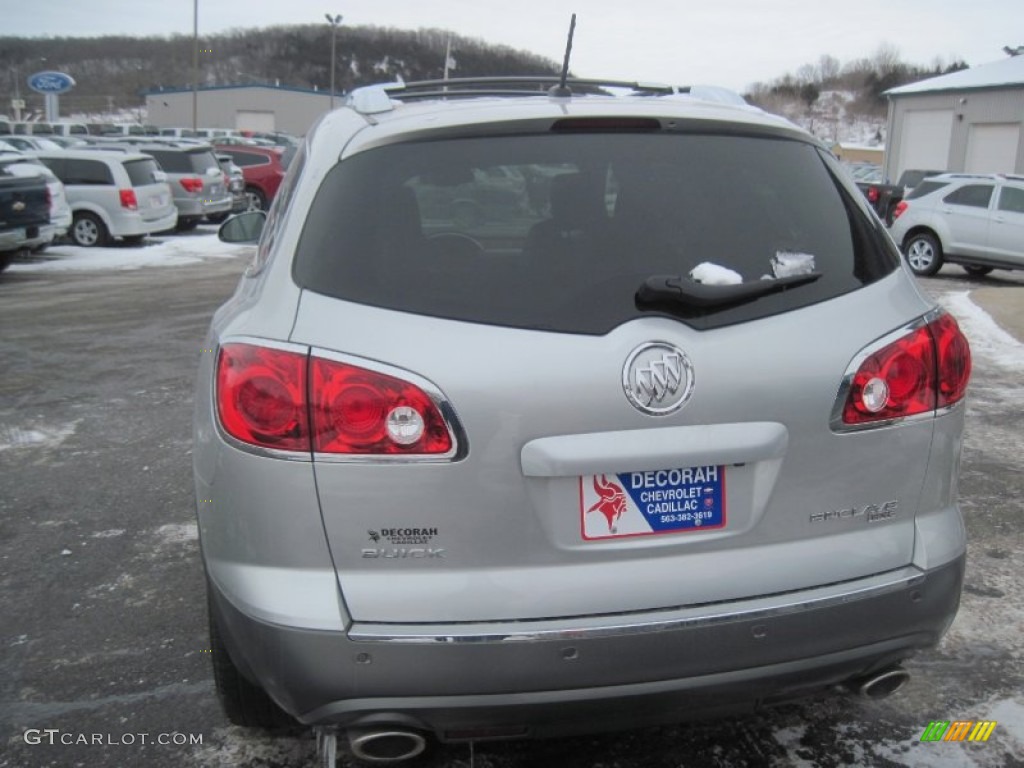 2011 Enclave CXL AWD - Quicksilver Metallic / Titanium/Dark Titanium photo #4