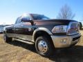 Front 3/4 View of 2014 3500 Laramie Longhorn Crew Cab 4x4 Dually