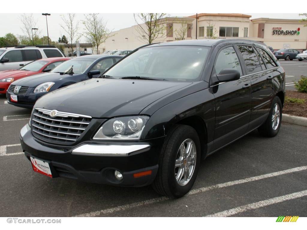 2004 Pacifica AWD - Brilliant Black Crystal Pearl / Dark Slate Gray photo #1