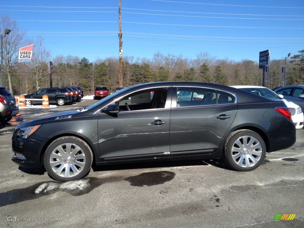 Smoky Gray Metallic 2014 Buick LaCrosse Leather AWD Exterior Photo #90023008