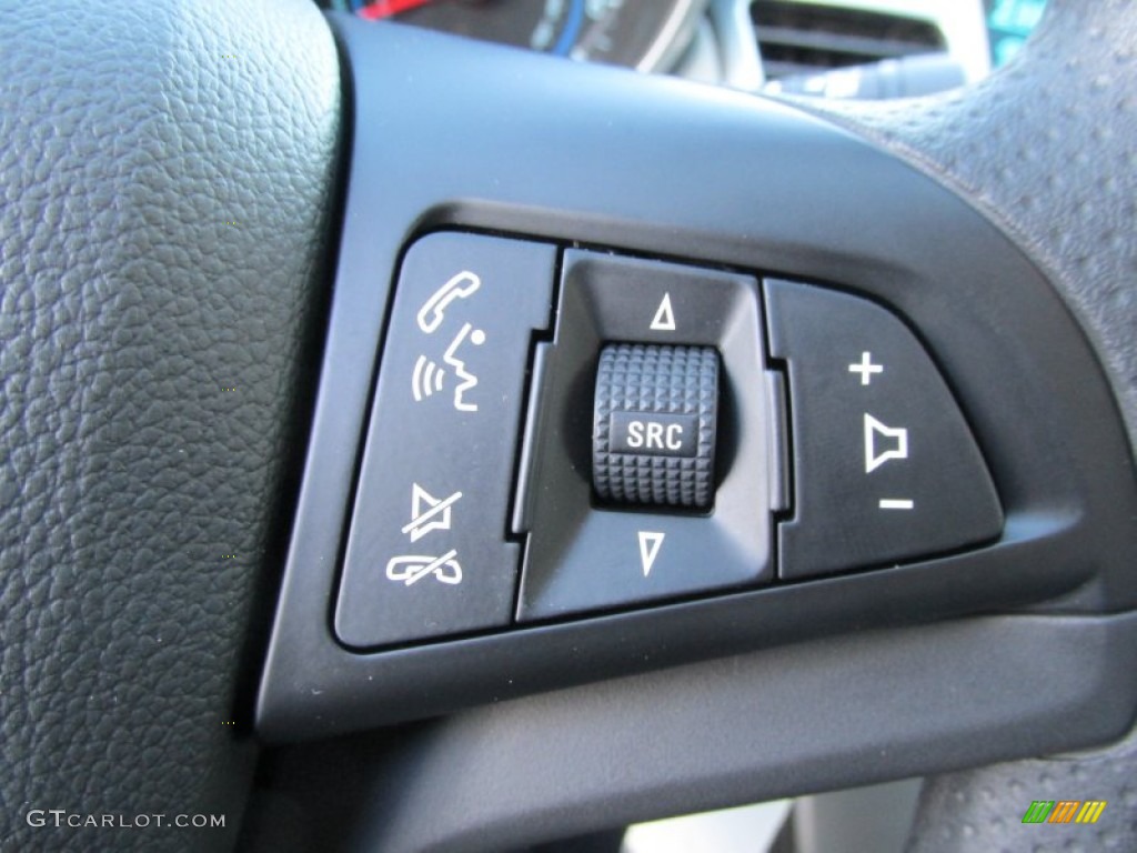 2014 Cruze LS - Red Hot / Jet Black/Medium Titanium photo #18