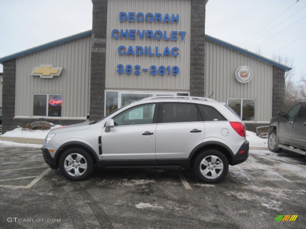 Silver Ice Metallic Chevrolet Captiva Sport