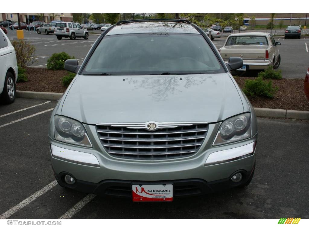 2004 Pacifica  - Satin Jade Green Pearl / Dark Slate Gray photo #2