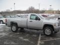 Silver Ice Metallic - Silverado 3500HD LT Regular Cab 4x4 Photo No. 3