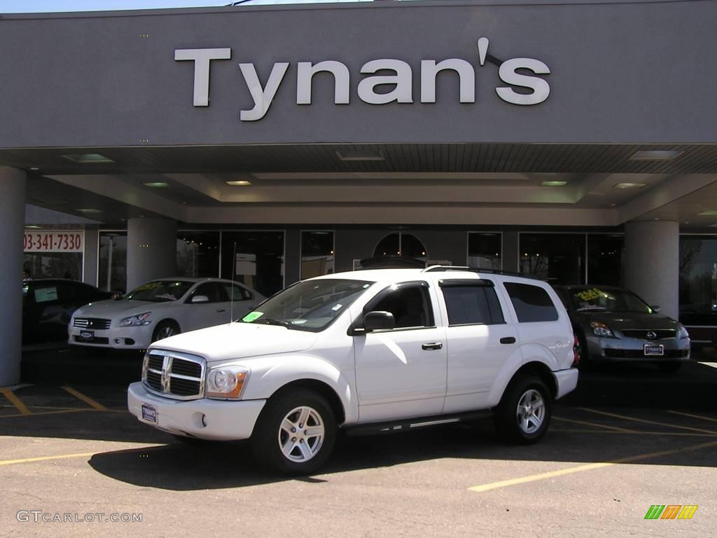 Bright White Dodge Durango