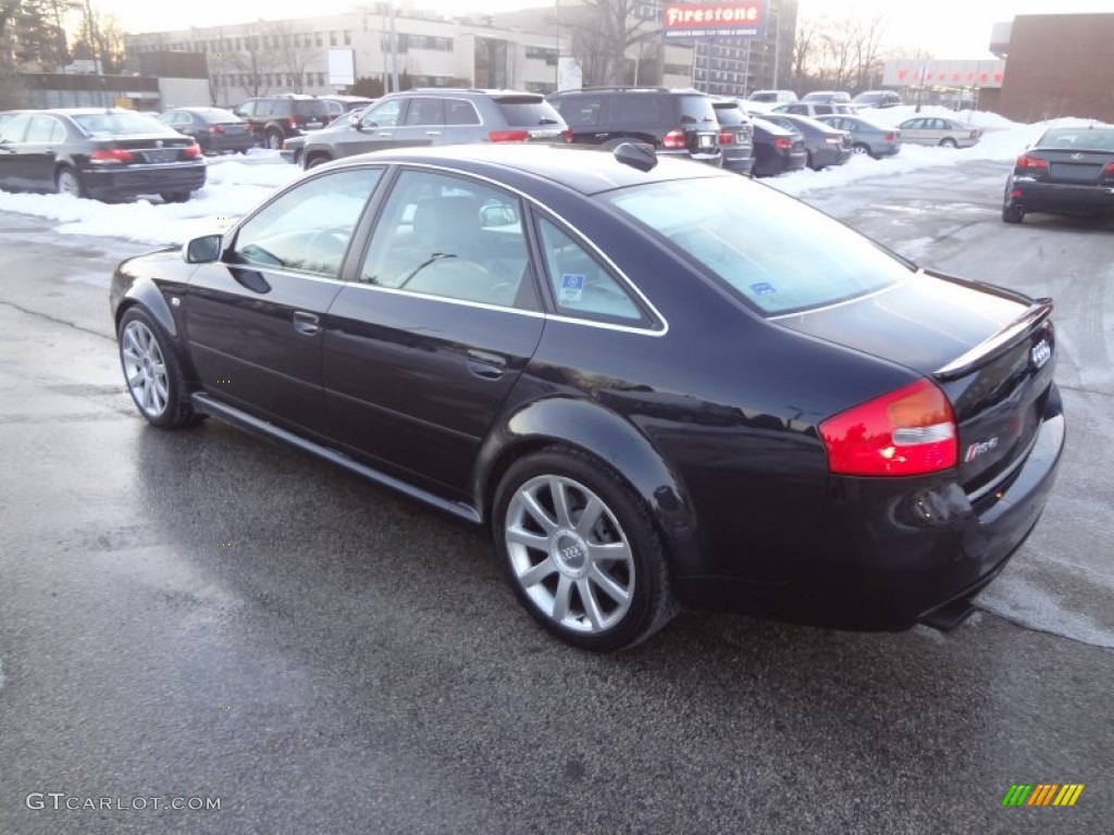 2003 RS6 4.2T quattro - Ebony Pearl Effect / Silver photo #9