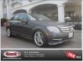 2011 Steel Grey Metallic Mercedes-Benz C 350 Sport  photo #25