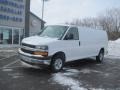 2014 Summit White Chevrolet Express 3500 Cargo Extended WT  photo #2
