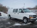 2014 Summit White Chevrolet Express 3500 Cargo Extended WT  photo #3