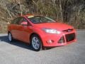 Race Red 2012 Ford Focus SEL Sedan
