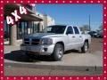 2008 Bright Silver Metallic Dodge Dakota SLT Crew Cab 4x4  photo #1