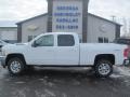 2014 Summit White Chevrolet Silverado 3500HD LTZ Crew Cab 4x4  photo #1