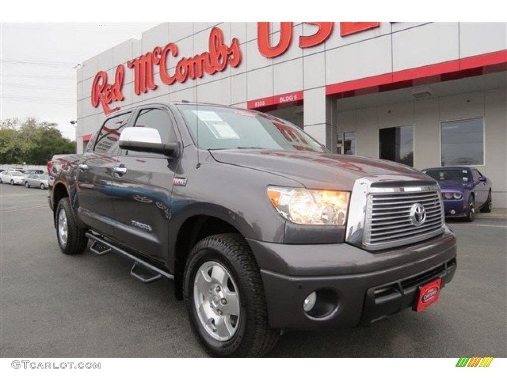 2011 Tundra Limited CrewMax 4x4 - Magnetic Gray Metallic / Graphite Gray photo #1