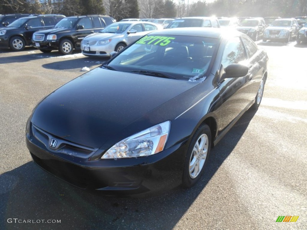 2006 Accord EX-L Coupe - Nighthawk Black Pearl / Black photo #1