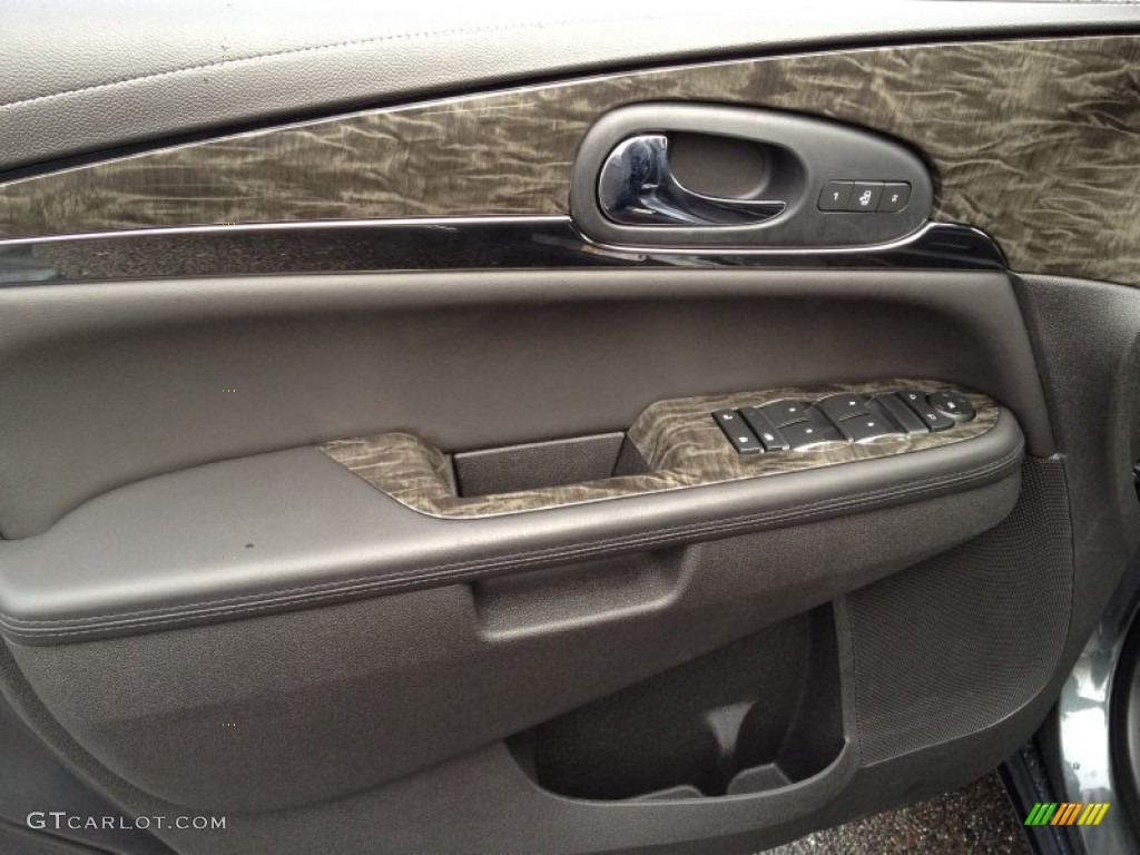 2014 Enclave Leather - Atlantis Blue Metallic / Ebony photo #8