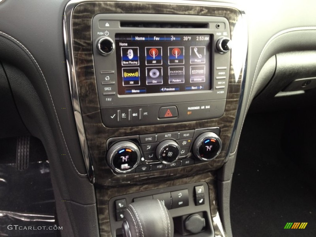 2014 Enclave Leather - Atlantis Blue Metallic / Ebony photo #10