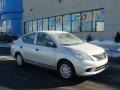 2013 Brilliant Silver Nissan Versa 1.6 S Sedan  photo #1